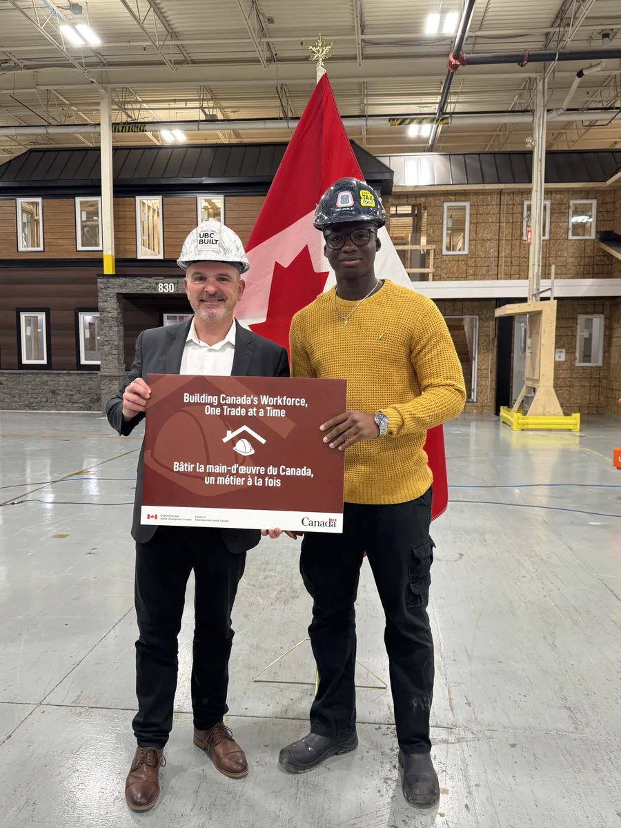 Fanatech at a Carpenters' Regional Council Building Canada's Workforce event